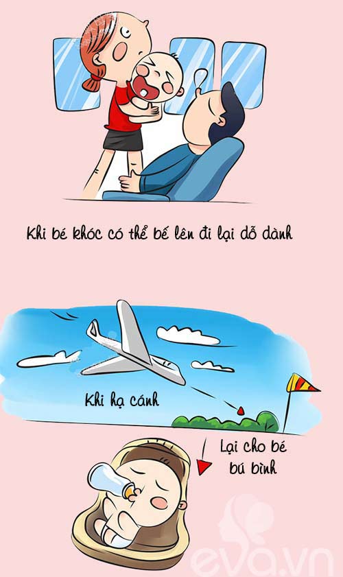 Kinh nghiệm quot;xương máuquot; cho bé đi máy bay - 7