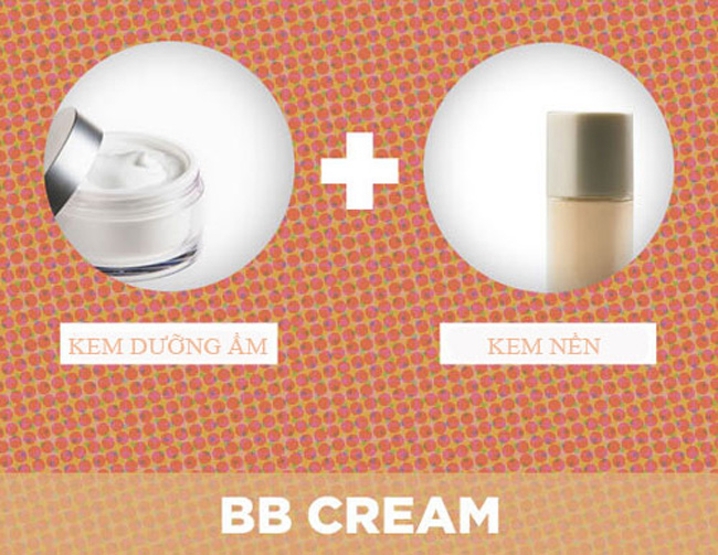Các đơn giản để tạo ra BB cream là dùng kem dưỡng ẩm trộn cùng kem nền.
