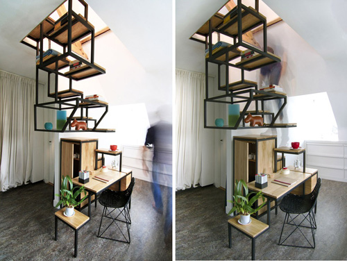 Tủ cầu thang #039;cứu cánh#039; cho nhà nhỏ hẹp - 12