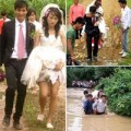 Eva Yêu - Đám cưới ngày bão, cô dâu đi... dép tổ ong