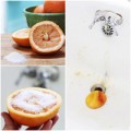 Nhà đẹp - Cách làm sạch bồn tắm bằng bưởi và muối