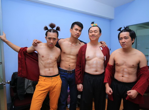 Chí Tài, Trấn Thành đọ bụng 6 múi quot;giả tạoquot; - 8