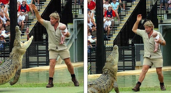 Cậu bé liều mình “giỡn” mặt cá sấu để…mừng sinh nhật - 5