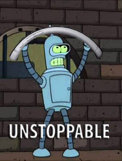 Ảnh chế hài hước về độ cong của iPhone 6 - 9