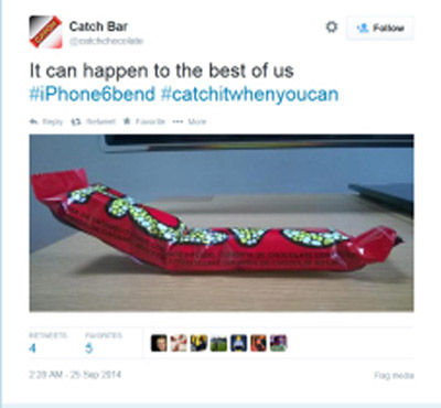 Ảnh chế hài hước về độ cong của iPhone 6 - 12