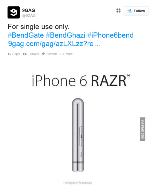 Ảnh chế hài hước về độ cong của iPhone 6 - 13