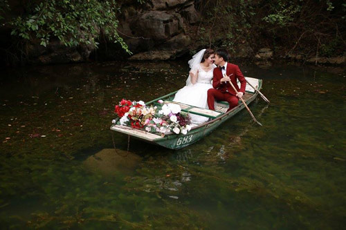 Bộ hình cưới ngọt ngào của cặp đôi quot;mối tình đầuquot; - 3