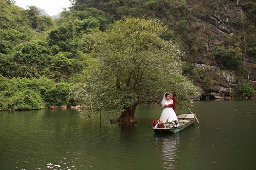 Bộ hình cưới ngọt ngào của cặp đôi quot;mối tình đầuquot; - 13