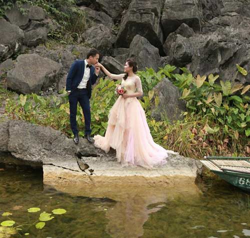 Bộ hình cưới ngọt ngào của cặp đôi quot;mối tình đầuquot; - 8