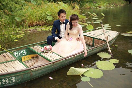 Bộ hình cưới ngọt ngào của cặp đôi quot;mối tình đầuquot; - 5