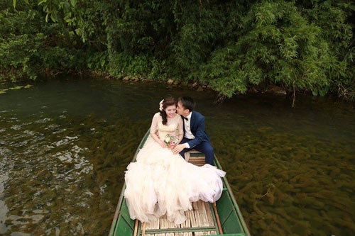 Bộ hình cưới ngọt ngào của cặp đôi quot;mối tình đầuquot; - 6