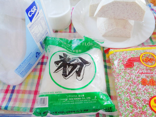 Cách nấu chè khoai môn bột báng tuyệt ngon - 1