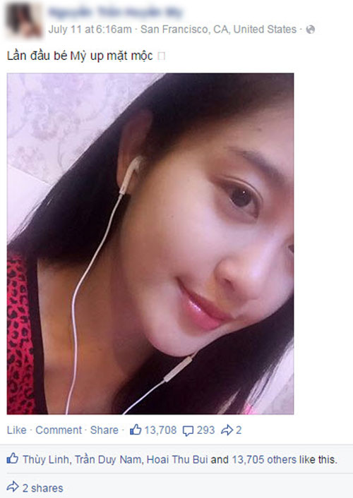 Ảnh mặt mộc của Á hậu Huyền My gây tranh cãi - 1