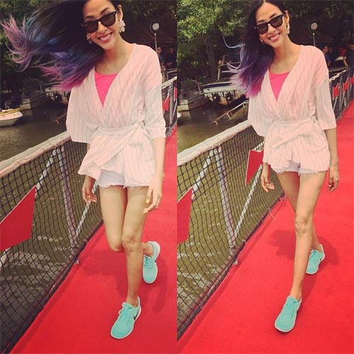 Dương Mỹ Linh dành quot;lời có cánhquot; cho Bằng Kiều - 14