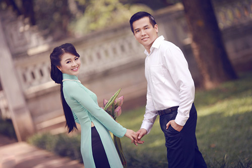 Ảnh cưới đậm chất “Người Hà Nội” của cặp đôi Việt kiều Mỹ - 1