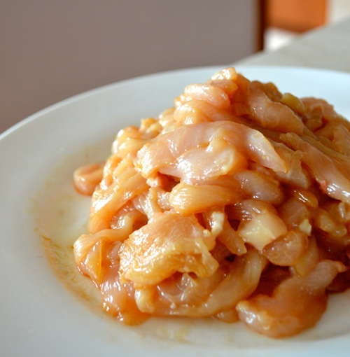 Mì trứng xào gà, rau cải đơn giản mà ngon - 1