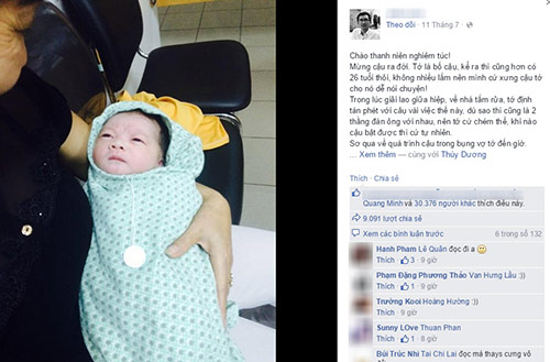 Gặp ông bố 89 chủ nhân tâm thư dặn con trai mới sinh gây sốt - 1