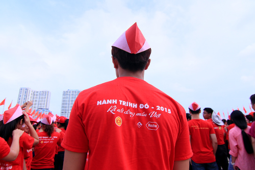5.000 bạn trẻ xếp hình cánh chim hạc vận động hiến máu - 15