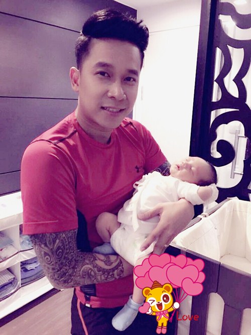 Lê Hoàng (The Men) khoe khéo quý tử đầu lòng đáng yêu - 2