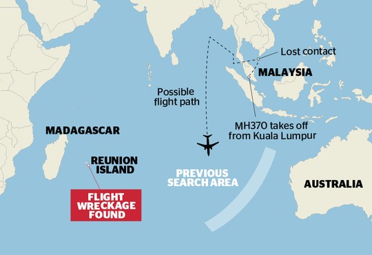 Con số bí ẩn trên mảnh vỡ nghi của MH370 - 3