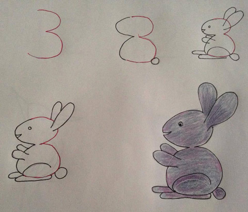 Hướng dẫn bé vẽ con vật từ chữ số cực kì đơn giản và sáng tạo ...