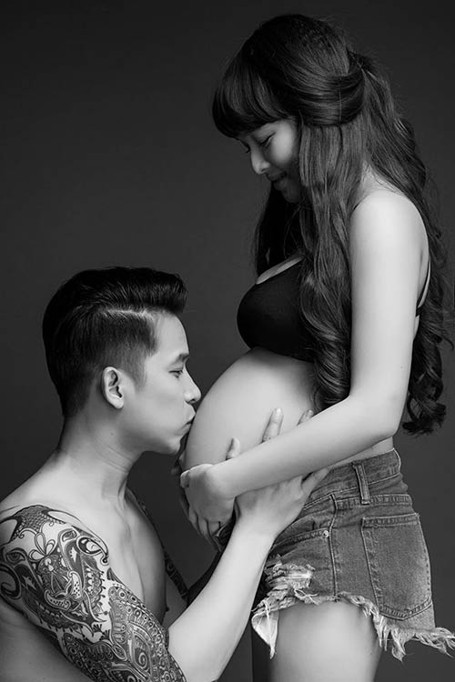 Image hình ảnh hình ảnh hình ảnh hình ảnh hình ảnh Lê Hoàng Anh - Vợ 9x Lê Hoàng (The Men) khoe ảnh bụng bầu ngọt lịm