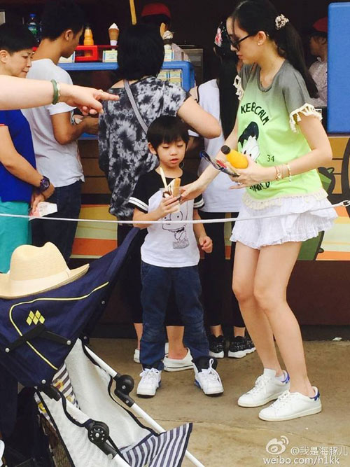 Vợ Lâm Chí Dĩnh lộ vòng 2 lớn bất thường - 1