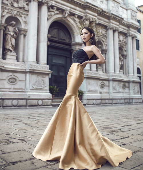 Siêu mẫu gợi cảm nhất nhì Việt Nam hóa nữ thần quyến rũ - 2