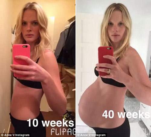 Siêu mẫu 8x lấy lại vóc dáng ngay sau sinh 5 tuần - 6