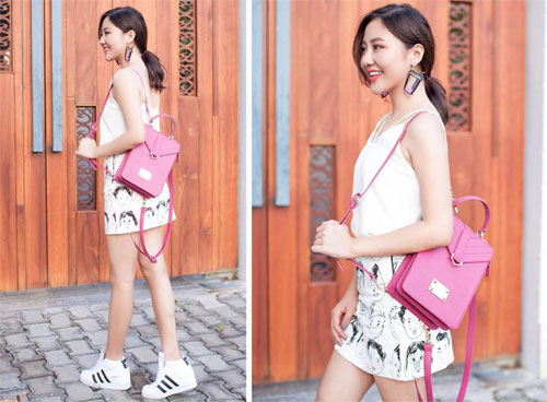 Cặp song sinh nhà Hồng Nhung quot;sành điệuquot; đi uống trà - 19