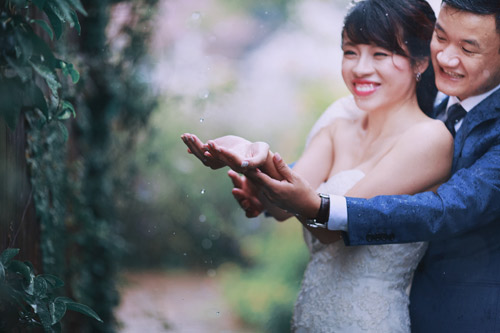 Đẹp say lòng bộ ảnh cưới mùa mưa bão - 4
