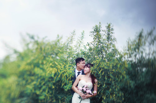 Đẹp say lòng bộ ảnh cưới mùa mưa bão - 6