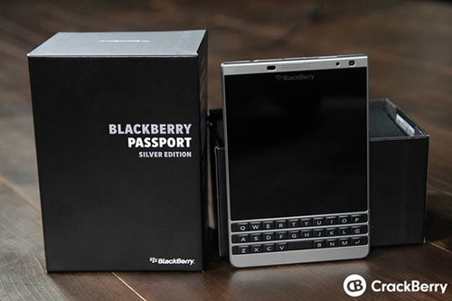 BlackBerry Passport quot;Bạcquot; lộ diện - 1
