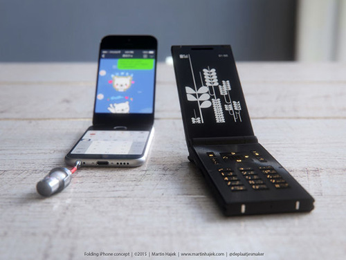 Ngắm thiết kế iPhone mới, phiên bản nắp gập - 4