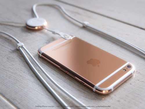 Ngắm thiết kế iPhone mới, phiên bản nắp gập - 5