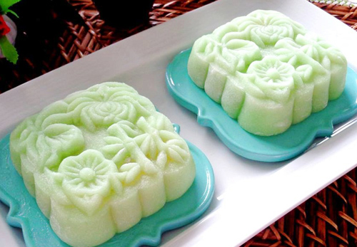 Bánh Trung thu dẻo lá dứa nhân đậu xanh hấp dẫn - 9