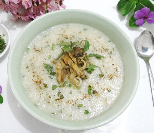 Cháo trai thơm ngon cho bữa sáng - 7