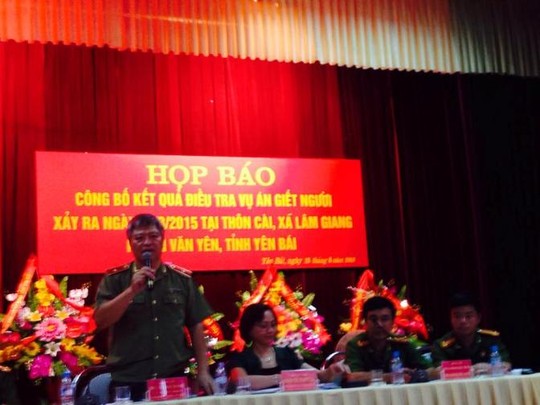Họp báo vụ thảm sát 4 người: Bắt nghi can từ chiếc bật lửa - 4