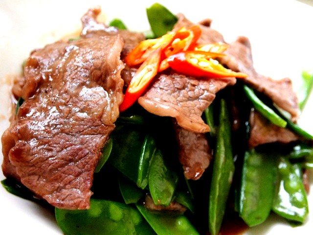 Thịt bò đậu Hà Lan sốt dầu hào bổ dưỡng - 7