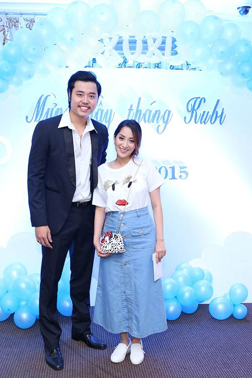 Khánh Thi - Phan Hiển tổ chức tiệc đầy tháng cho con - 13