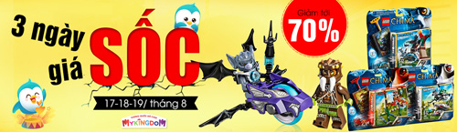 Giảm giá 70% loạt đồ chơi đánh thức trí tưởng tượng của trẻ - 1