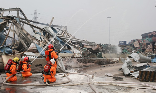 Kho hàng bị nổ ở cảng Thiên Tân chứa số chất độc gấp 70 lần - 1