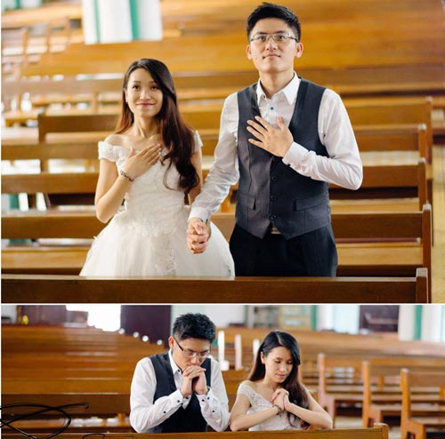 Ảnh cưới đáng yêu của nàng Việt, chàng Đài - 13