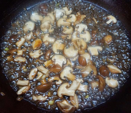 Đậu hũ non sốt nấm đông cô chay chuẩn bị đón Rằm - 6