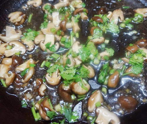 Đậu hũ non sốt nấm đông cô chay chuẩn bị đón Rằm - 7