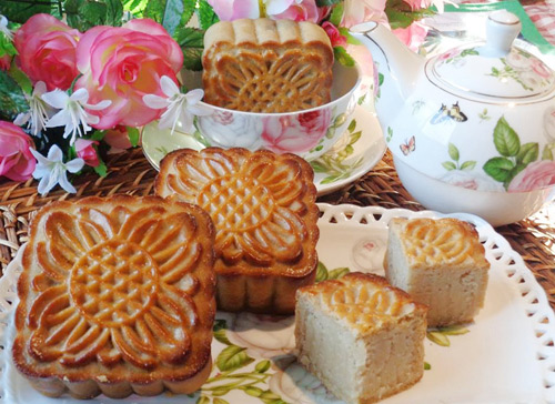 Bánh Trung thu nhân đậu trắng thơm ngon - 13