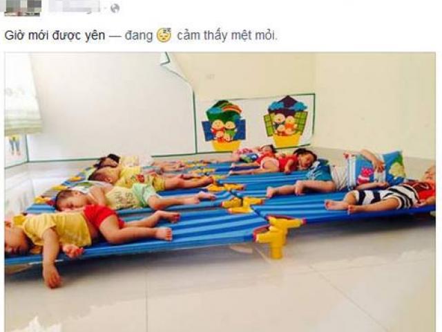 Cô giáo mầm non đăng Facebook muốn tát học sinh