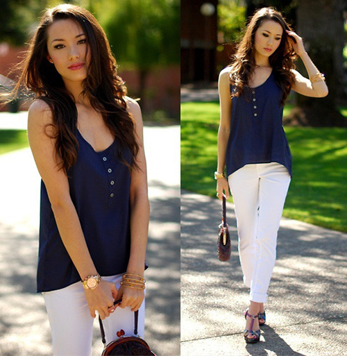 Quần trắng: chiếc quần #039;vạn năng#039; của phái đẹp - 6