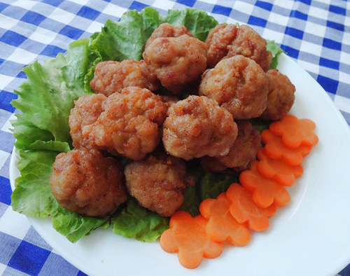 Ngon cơm với chả tôm viên chiên - 5