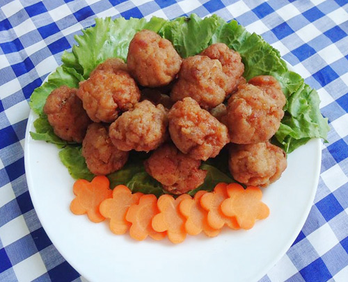 Ngon cơm với chả tôm viên chiên - 6